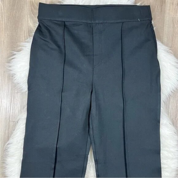 Spanx Flare Black Work Wear Pants Size Large Petite - Picture 3 of 3